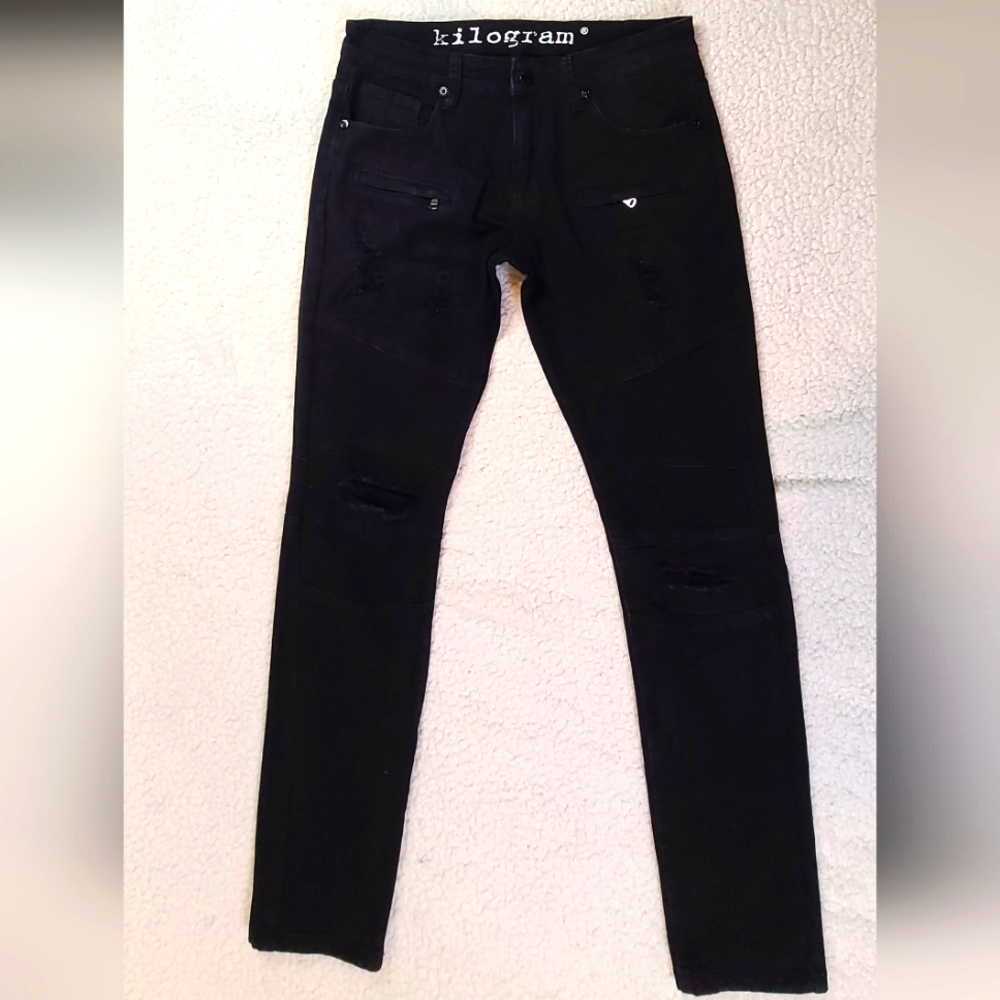 Men's Distressed Fit Jeans Size 32R